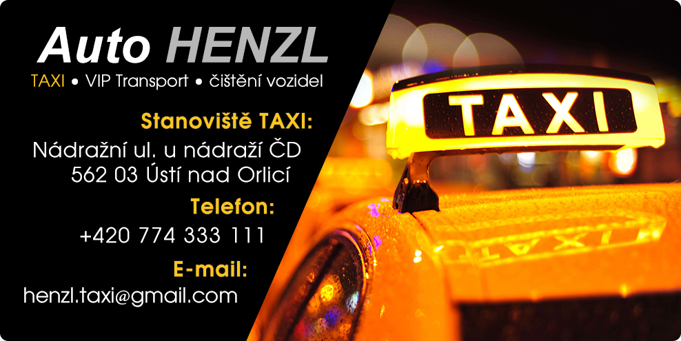 taxi Ústí nad Orlicí